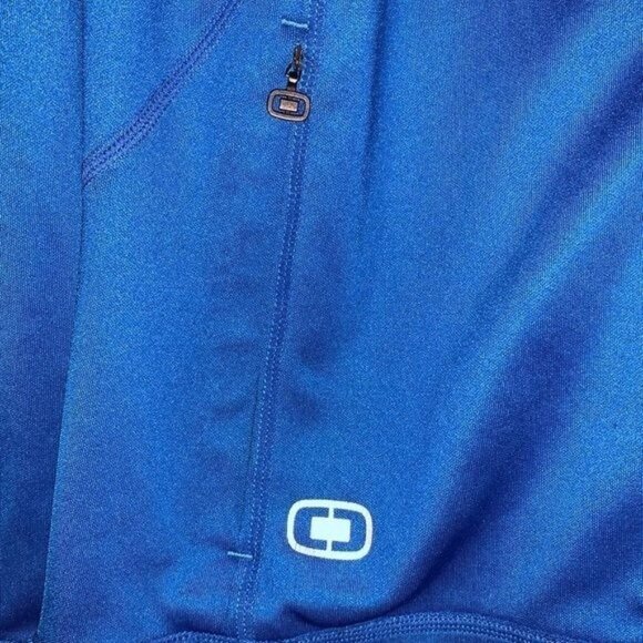 Ogio Endurance Blue Jacket L Polyester/Spandex Womens Full-Zip Performance Hoodi - Picture 6 of 14